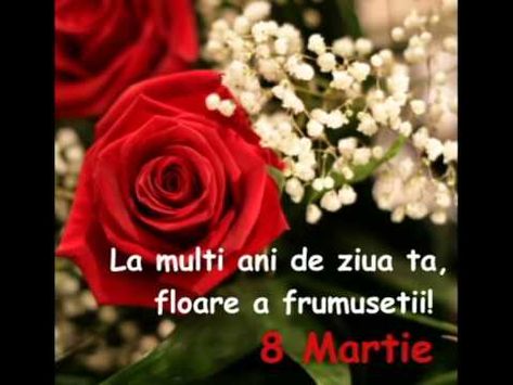 La Multi Ani 8 Martie, An Nou Fericit, 8 Martie, 8th Of March, Vintage Christmas, Blog Posts, Greeting Cards, Baby Shower, The Creator