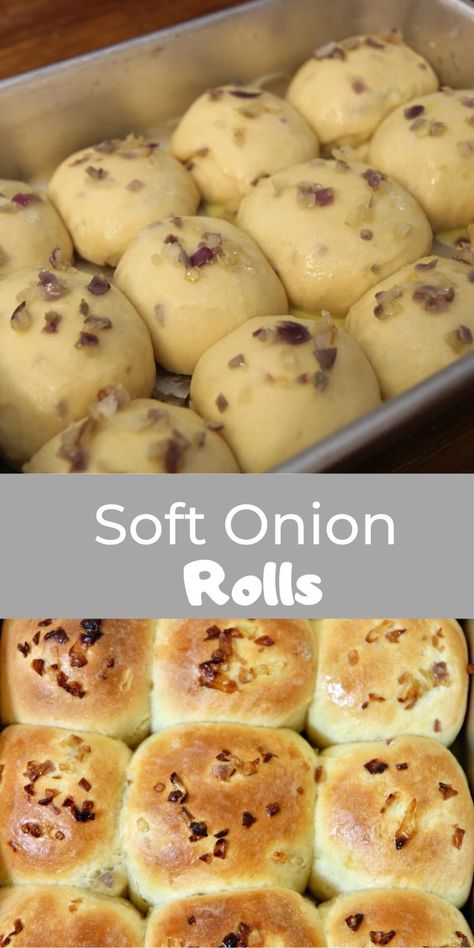 Ham And Cheese Sliders, Onion Rolls, Onion Bread, Cheese Sliders, Bread Maker Recipes, Biscuit Rolls, Dinner Rolls Recipe, Baked Bread, Bread Bun