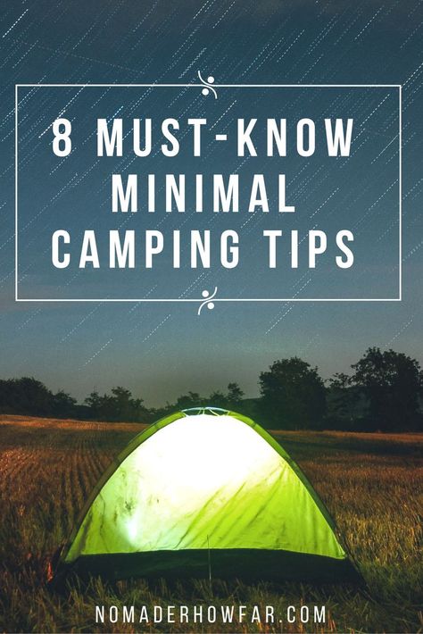 As nomadic minimalists, we prides ourselves on travelling light; for the sake our backs and our budget... Minimal Camping, Camping Packing Lists, Camping Hacks With Kids, Minimalist Camping, Coleman Camping Stove, Romantic Camping, Camping Tips And Tricks, Camping Safety, Suv Camping