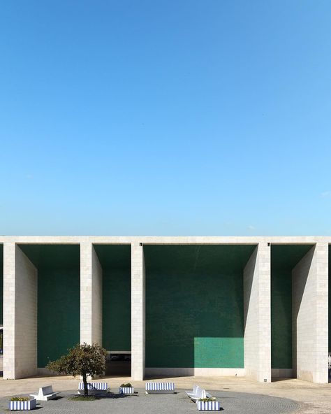 Portuguese Pavilion | Álvaro Siza Siza Architecture, Portuguese Architecture, Alvaro Siza, Brick Block, Architecture Inspiration, Century Furniture, Mid Century Furniture, Amazing Architecture, Lighted Bathroom Mirror