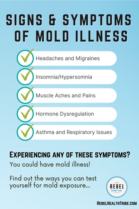 Signs & Symptoms of Mold Illness Mold Symptoms Signs, Mold Symptoms, Mold Illness, Irritable Bowel Disease, Mold Exposure, Genetic Testing, Healing Food, Muscle Aches, Nerve Pain