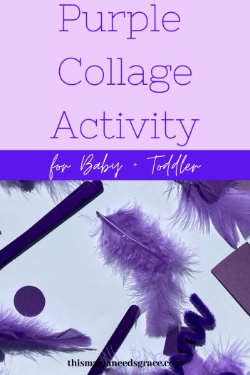 Preschool Purple Activities, Color Purple Crafts For Toddlers, Purple Day Activities For Kids, Purple Activities For Toddlers, Purple Crafts For Toddlers, Purple Activities For Preschool, Purple Activities, Bible Room, January Fun