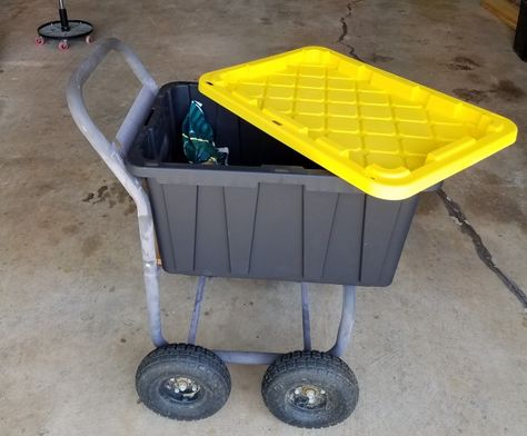 diy garden cart Diy Garden Cart With Wheels, Diy Shopping Cart, Welded Crafts, Pvc Pipe Art, Pvc Pipe Furniture, Diy Cart, Hose Cart, Yard Cart, Pvc Garden