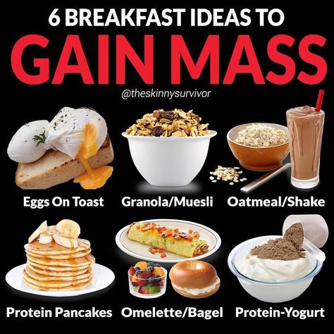 Oatmeal Protein Shake, Oatmeal Shake, Healthy Weight Gain Foods, Food To Gain Muscle, Gain Mass, Weight Gain Diet, 100 Calorie, Yummy Healthy Breakfast, Weight Gain Meals