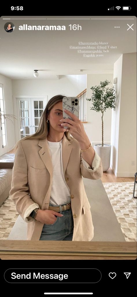 Allana Davison Style, Allana Davison Outfits, Allana Davison, Hair Envy, Women's Blazer, Fashion Inspo, Blazer, Wardrobe, My Style