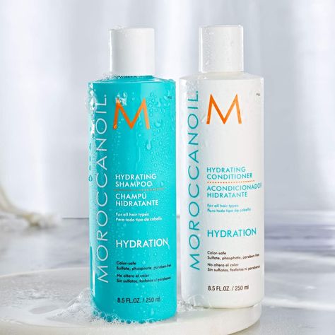 Moroccanoil Hydrating Shampoo and Conditioner Bundle, 250 ml Each Moroccan Oil Shampoo, The Organic Pharmacy, Detox Shampoo, Beauty Planet, Pca Skin, Hydrating Shampoo, Grande Cosmetics, Skin Medica, Plumping Lip Gloss