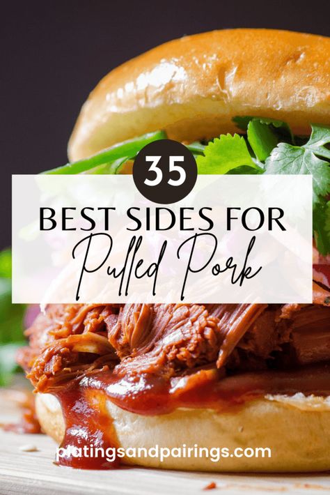 Pulled Pork Sandwich Sides, Pulled Pork Sandwhich, Pork Sandwich Sides, Sides For Pulled Pork, Pulled Pork Side Dishes, Pulled Pork Sides, Pulled Pork Dinner, Pulled Pork Crock, Pork Side Dishes