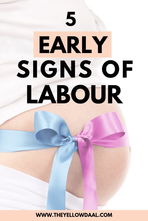 Early-signs-of-labour Signs Of Labor, How To Not Tear During Labor, Early Labor Contractions, How To Prevent Tearing During Labor, How To Avoid Tearing During Labor, Signs Of Labour, Mucus Plug, Contractions Labor, Early Labor