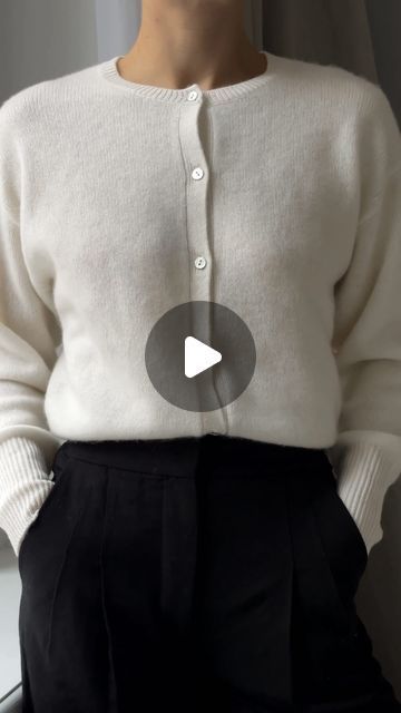 Sweaters Over Button Ups, Sweater Hacks Button Up, How To Button A Cardigan Hack, Cardigan Button Hack, Cardigan Hacks Ideas, How To Style Cardigan Outfit Ideas, Styling A Cardigan, Cardigan Hacks, 2023 Cardigan