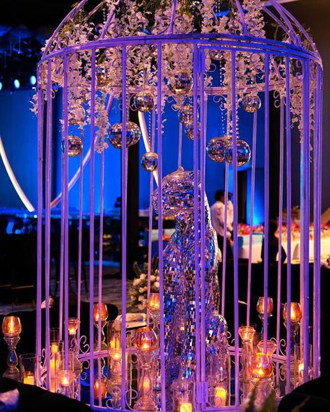 Electric Disco Wedding, Cocktail Night Decor, Electric Disco, Crystal Wedding Decor, Pole Studio, Ball Event, Studio Bathroom, Centerpiece Inspiration, Night Decor