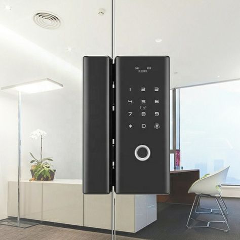 Source Digital keypad door lock fingerprint gate locks with IC card reader on m.alibaba.com Black Wood Door, Lock For Sliding Door, Security House, Doors Locks, Keypad Door Locks, Keyless Door Lock, Biometric Lock, Partition Door, Frameless Door