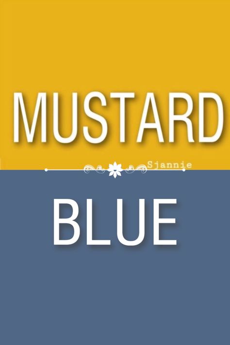 Mustard Blue Color Palette, Dark Blue And Yellow Color Palette, Pantone Mustard, Mustard Yellow Pantone, Mustard Blue. Wallpaper, Color Combos Outfit, Good Color Combinations, Color Combinations For Clothes, House Color Palettes