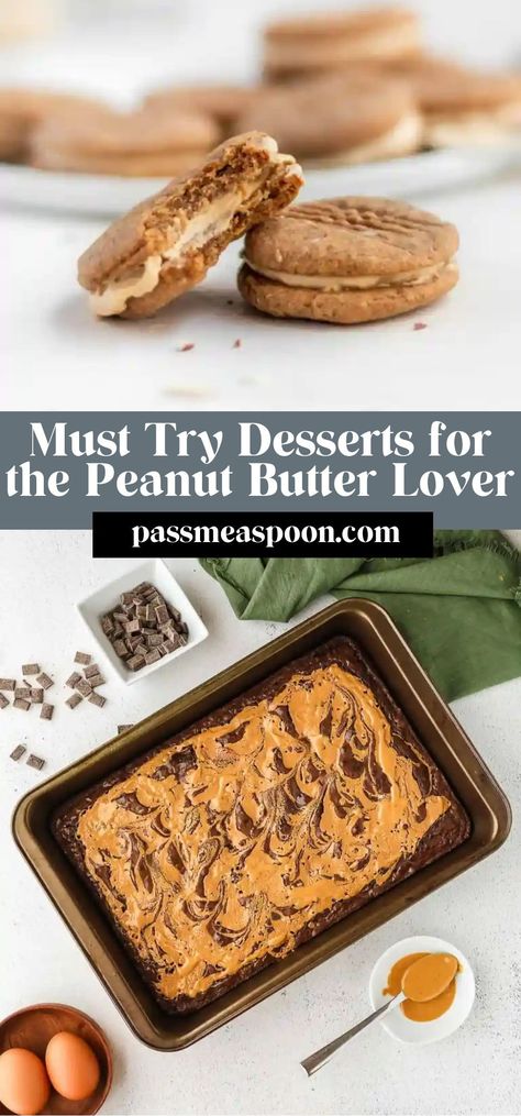 If you love peanut butter, these desserts are for you! From cookies to cake, popcorn to dip, there’s something for everyone! Desserts With Peanut Butter Chips, Chocolate Pb Desserts, Peanut Butter Desserts Easy, Cake Popcorn, Nut Butter Cookies, Slow Cooker Cake, Butter Desserts, Chocolate Peanut Butter Fudge, Glazed Doughnuts