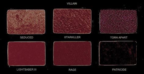 Purple Red Aesthetic, Dark Feminine Makeup, Red Eyeshadow Palette, Feminine Makeup, Lizzie Hearts, Makeup Pallets, Red Eyeshadow, Dark Feminine, Eyeshadow Pallets