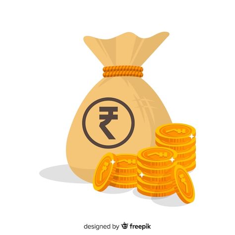 Free vector indian rupee money bag | Free Vector #Freepik #freevector #indian-rupee #indian-money #rupee #rupee-symbol Indian Rupee, Floral Logo Design, Forex Currency, Emoji For Instagram, Cash Loans, Win Money, Accounting And Finance, Floral Logo, Coin Set