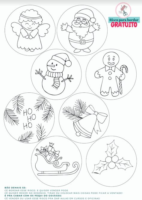 Free Embroidery Patterns Christmas, Christmas Embroidery Templates, Christmas Hand Embroidery Patterns Free Printable, Christmas Embroidery Patterns Free Printables, Punch Needle Christmas Ornaments, Christmas Embroidery Patterns Free, Embroidery Hoop Art Diy, Winter Embroidery, Christmas Embroidery Patterns