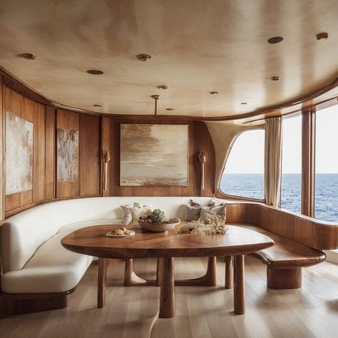 Wooden Paneling, Home Yoga Room, Luxury Yacht Interior, Boat Interior Design, Nautical Interior, Best Yachts, Yacht Interior Design, Cool Kids Rooms, Chic Interior Design