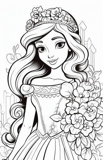 Incorporate Princess Coloring Pages into diverse learning environments like cultural institutes, children's programs, community art projects, and educational workshops. With our affordable subscription, explore thousands of images designed to enrich various educational and cultural experiences.#kidscoloringfun #easycoloringpages #coloringforkids #simplecoloring #kidscrafts Anastasia Coloring Pages, Princess Coloring Pages For Kids, Easy Coloring Pages For Kids, Spring Coloring Pages, Drawing Color, Mermaid Coloring Pages, Princess Coloring Pages, Printable Adult Coloring Pages, Coloring Art