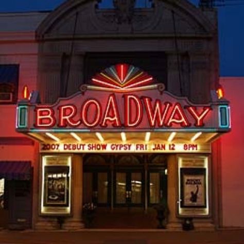 Broadway!!! Pitman, NJ Broadway Theatre, Broadway, Building, Red, White