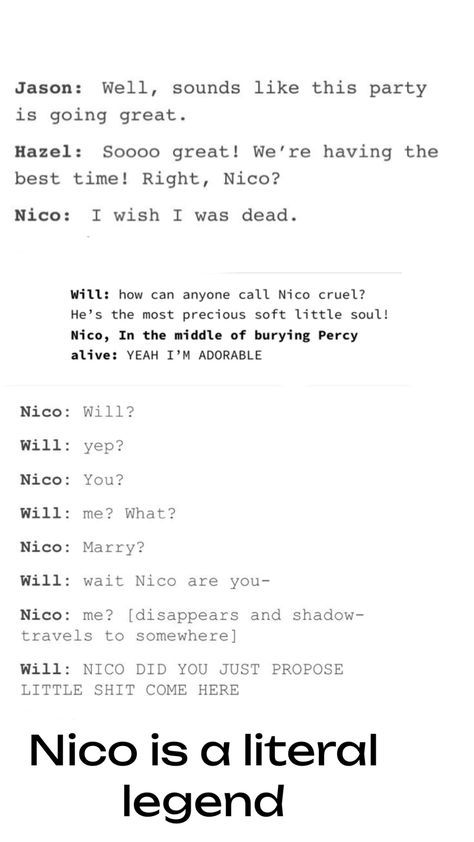 #nicodiangelo #headcanon #willsolace #hazellevesque #jasongrace #percyjackson Solangelo Headcanons, Percy And Nico, Percy Jackson Fanfic, Percy Jackson Comics, Greek Memes, Percy Jackson Ships, Percy Jackson Head Canon, Percy Jackson Quotes, Percy Jackson Fan Art