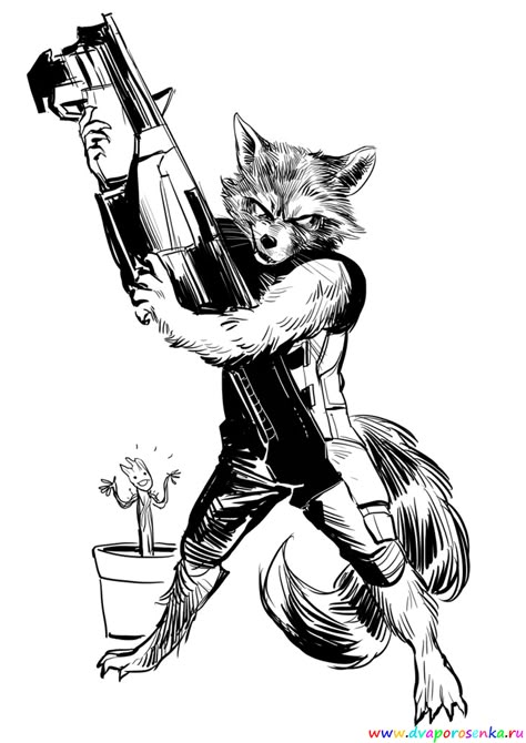 Rocket Raccoon Comic Art, Rocket Guardians Of The Galaxy Drawing, Rocket Raccoon Sketch, Rocket Guardians Of The Galaxy Tattoo, Rocket Tattoo Guardians Of The Galaxy, Rocket Raccoon Drawing, Guardians Of The Galaxy Drawing, Rocket Raccoon Tattoo, Rocket Raccoon Art