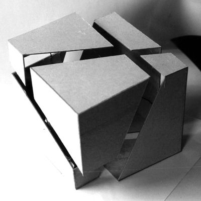 Cubes Architecture Design, Cube Architecture Concept Ideas, Cubes Architecture Concept, Cube Architecture, Cubic Architecture, Cubes Architecture, Therme Vals, Conceptual Model Architecture, Making Furniture