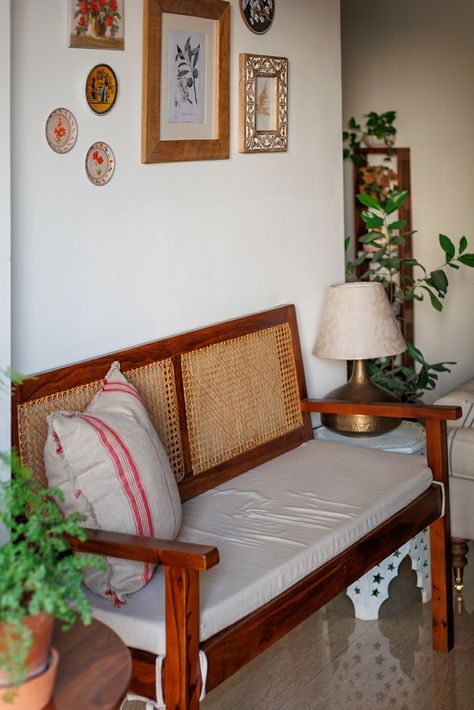 Living Room Small Living Room Decor Indian, Corner Sofa Modern, Living Room Indian, Country Style Living Room, Colorful Room Decor, Indian Room Decor, Month Of February, Getting Bored, Ethnic Home Decor