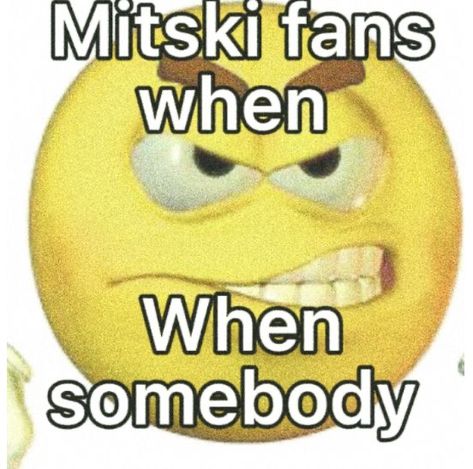 Mitski Fans Be Like, Im Horknee, Mitski Meme, Mitski Reference, Mitski Be The Cowboy, Mitski Memes, Mitski Concert, Be The Cowboy, Rock Meme