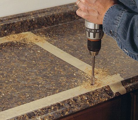 Installing Laminate Countertops, Laminate Countertop, Stone Laminate, Countertop Slabs, Fine Homebuilding, Building Things, Diy Kitchen Backsplash, Formica Countertops, Laminate Counter