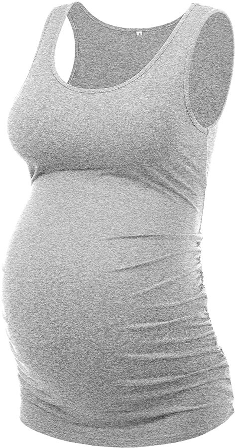 Peauty Maternity Tank Tops Plus Sizes Regular Sleeveless Ruched Clothes Pregnancy Fashion Spring, Tops For Summer, Maternity Tank Tops, Summer Pregnancy, Maternity Tees, Womens Maternity, Baby Bump, Maternity Tops, Plus Size Pregnancy