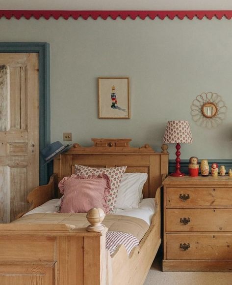 Wes Anderson Bedroom Aesthetic, Kids Bedroom Designs, Cottage Bedroom, Cute House, Big Boy Room, Bedroom Aesthetic, Big Girl Rooms, Childrens Bedrooms, Small Bedroom