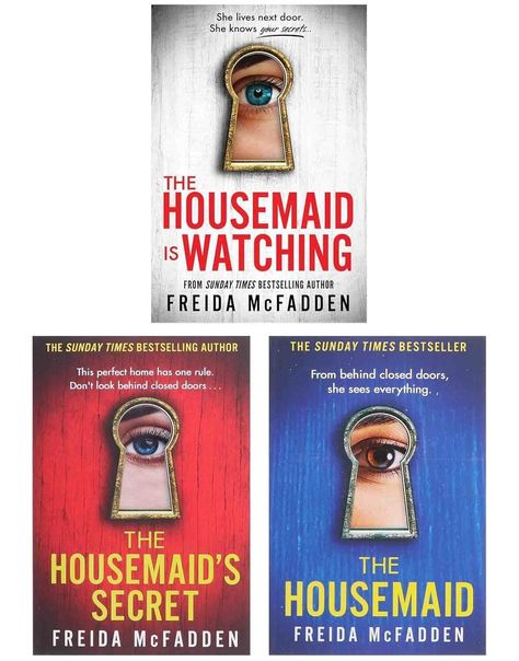 The Housemaid Series, The Housemaid Book, The Housemaid's Secret, The Housemaid, Freida Mcfadden, House Maid, Emotional Books, Reading Slump, Books Collection