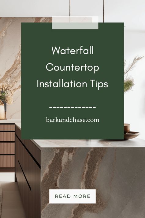 Ready to transform your kitchen or bath with a stunning waterfall countertop? Discover the top 10 essential considerations for a seamless installation. From choosing the right material to understanding installation techniques, get practical tips to ensure your project stands out. Not only will these countertops add elegance, but they'll also elevate the overall functionality of your space. Perfect for DIY enthusiasts or those hiring professionals, this guide covers everything you need to know about colors, styles, and finishes. Don't start your project without these must-know insights! Waterfall Countertop, How To Install Countertops, Online Interior Design, Countertop Materials, World Of Interiors, Furniture Arrangement, Concept Design, Natural Stones, Countertops