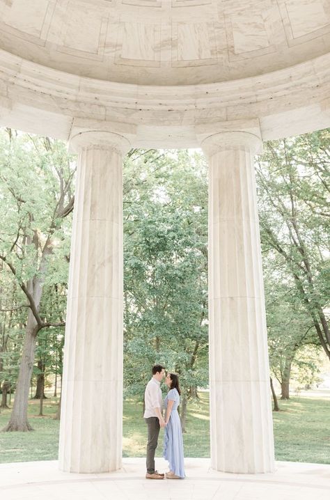 Dc Engagement Photos, Dc Engagement, Photoshoot Inspo, Photos Ideas, Engagement Photoshoot, Couple Photography, Engagement Session, Engagement Photos, Gazebo