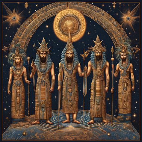 The Anunnaki, often described in ancient Mesopotamian mythology as deities or extraterrestrial beings, are frequently associated with various minerals and resources that they supposedly extracted from Earth. According to some interpreta... Mesopotamian Mythology, Extraterrestrial Beings, Ancient Astronaut Theory, Ancient Sumerian, Ancient Astronaut, Early Humans, Ancient Mythology, Human History, Ancient Aliens