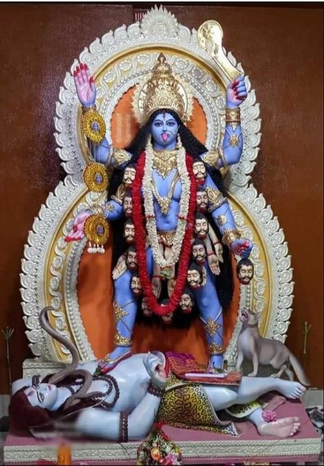 Mata Drawing, Kali Picture, Radha Govind, Kali Images, Ma Kali, Maa Kali Images, Goddess Kali Images, Kali Statue, Devi Maa