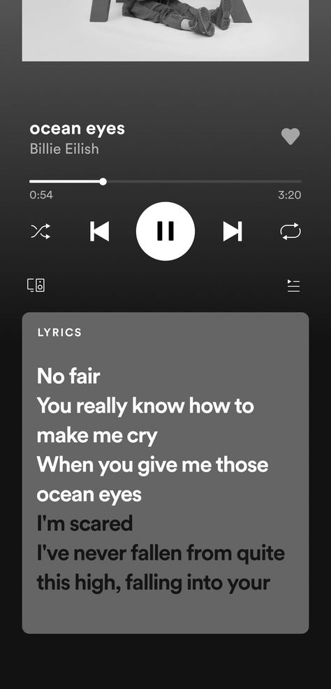 Ocean Eyes Billie Eilish Lyrics, Ocean Eyes Spotify, Ocean Eyes Wallpaper, Ocean Eyes Lyrics, Ocean Eyes Billie Eilish, Autumn Lifestyle, Billie Eilish Ocean Eyes, Lana Del Rey Video, Black Mood