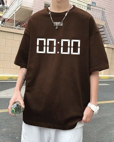 Drop Shoulder Tshirt, Tumblr T Shirt, Drop Shoulder Tee, Mens Casual Dress Outfits, Mens Outfit Inspiration, Loose Pullover, Cool Outfits For Men, Mind Quotes, Mens Casual Dress