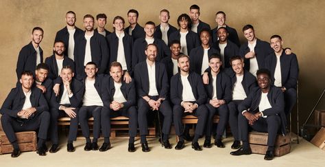 England on Twitter: "Ready for the @FIFAWorldCup! 📸 #ThreeLions | @marksandspencer https://t.co/cP6RCQqjug" / Twitter England World Cup Squad, Nike Event, England National Football Team, England Team, James Maddison, Squad Pictures, England National Team, England Football Team, England Players