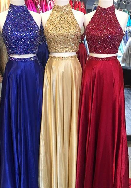 Prom Dress Yellow, Prom Dress Royal Blue, Yellow Prom Dress, Royal Blue Prom Dress, Two Piece Prom Dress, Yellow Prom, Prom Dress Red, Royal Blue Prom, Two Piece Prom