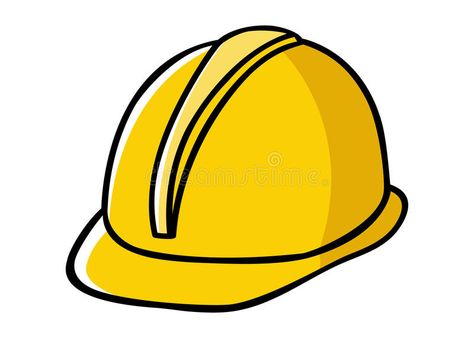 Construction Worker Hard Hat. Doodle illustration of a construction worker hard #Sponsored , #AFFILIATE, #paid, #Hard, #Construction, #worker, #Hat Construction Worker Hat, Construction Vehicles Crafts, Graduation Jacket, Construction Illustration, Engineer Hat, Construction Hat, Hat Illustration, Retail Design Display, Hard Hat Stickers