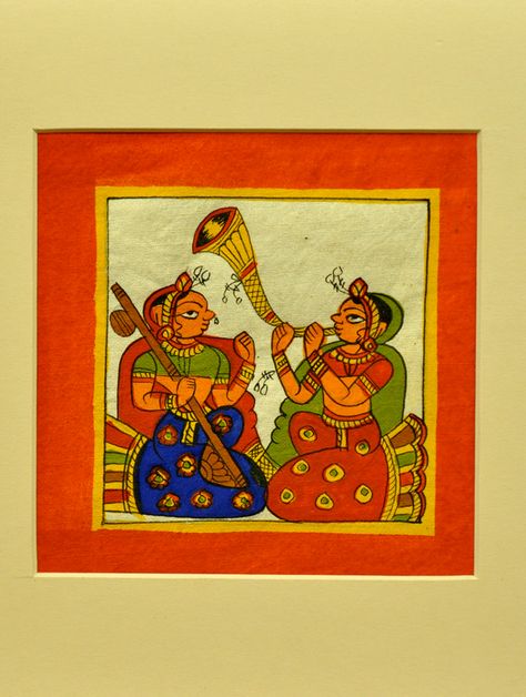 Phad Painting Rajasthan Motifs, Phad Painting Rajasthan, Rajasthan Motifs, Cherial Paintings, Cheriyal Art, Phad Painting, Indian Contemporary Art, Indian Traditional Paintings, Ancient Drawings