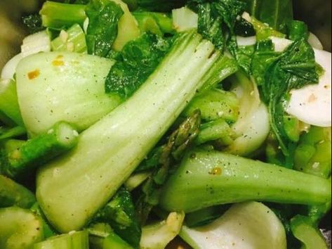 thumbnail image 1 Veggie Dinner, Pak Choi, Veg Dishes, Side Dishes Recipes, Paleo Lunch, Kitchen Machine, Thermomix Recipes, Cooked Vegetables, Veggie Sides