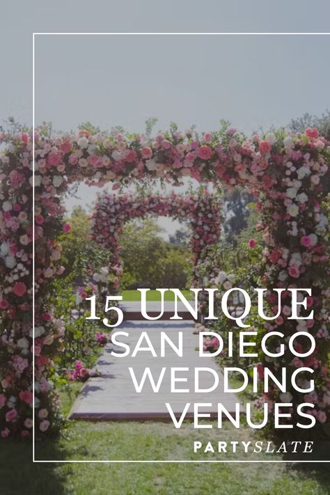 There’s no shortage of reasons why we love San Diego — and why it’s the ideal place to exchange vows with your soon-to-be spouse. Discover some of the most unique wedding venues in San Diego to tie the knot. Fall California Wedding, San Diego Elopement Locations, San Diego Botanic Garden, San Diego Wedding Venues, Romantic Wedding Venue, Dream Wedding Venues, Unique Wedding Venues, Tie The Knot, Elopement Locations