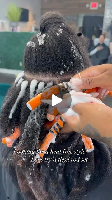 Rod Curls, Flexi Rod Curls, Flexi Rod Set, Flexi Rods, Hair School, Flat Irons, Heat Styling, Curling Irons, Hairstyles For Medium Length Hair Easy