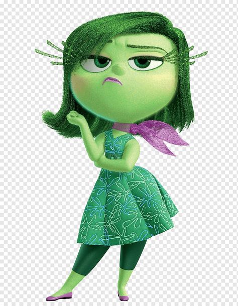 Disgust Emotion, Inside Out Riley, Disgusted Inside Out, Up Pixar, Inside Out Characters, Pixar Films, Female Cartoon Characters, Pixar Characters, Monster Characters