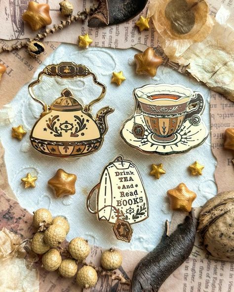 Pins Brooch, Enamel Pin Collection, Tea Filter, Cool Pins, Fun Craft, Tee Set, Hard Enamel Pin, Cute Pins, Pin Badges