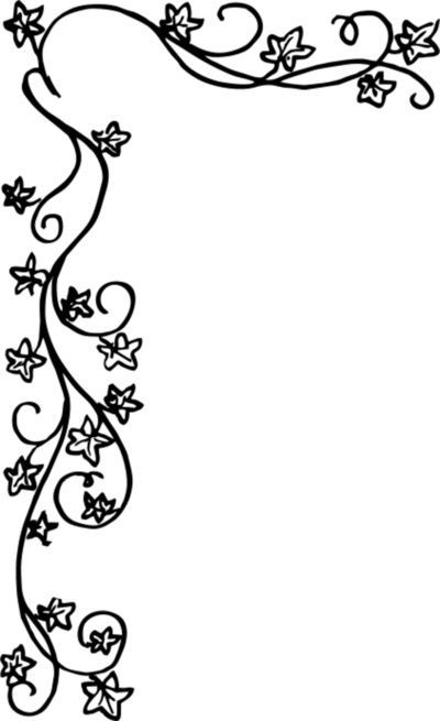 Ivy - Free vector clip art image. #BlackAndWhite, #Border, #Borders, #ClipArt, #Free, #Handdrawn, #Ivy, #Plant, #PublicDomain, #SVG, #VectorImage, #Vine Clip Art Black And White, Flower Border Clipart, Scientific Drawing, Border Plants, Image Svg, Free Stencils, Wood Burning Patterns, Borders And Frames, Floral Poster