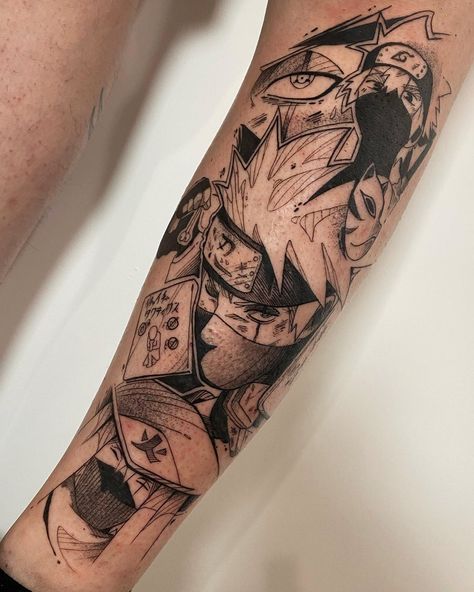 Project Kakashi Sensei! Amazing piece by @blackfish_tattoo made with #tattoolandsupplies • • • #tattoolove #kakashisensei #kakashihatake #NARUTO #narutotattoos #tattooartist #artist #art #tattoo #tattoos #ink #inked #tattooland #animetattooart Kakashi Tattoo, Ink Magazine, Naruto Tattoo, Cloud Tattoo, Leg Sleeve Tattoo, Tattoo Equipment, Kakashi Sensei, Hand Tattoos For Guys, Madara Uchiha