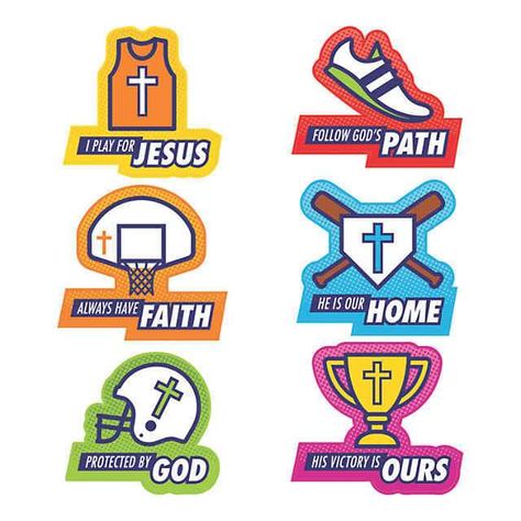 Sports VBS Cutouts Sports Vbs, Vbs Olympics, Sports Theme Classroom, Music Lessons For Kids, Vbs Themes, Card Factory, Bible School Crafts, Vbs Crafts, Home Schooling